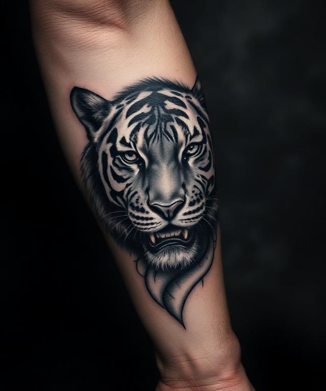 Realism tattoo example